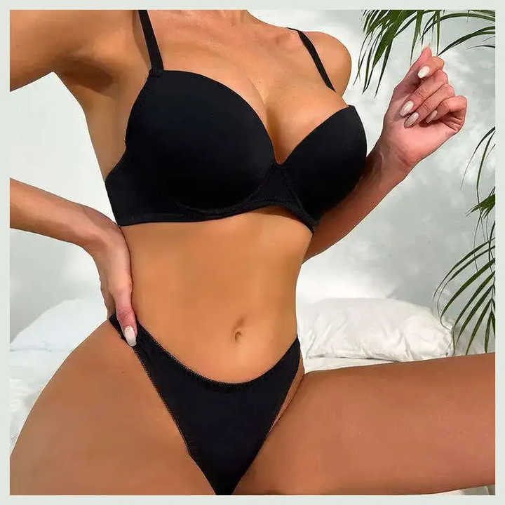 floral lace lingerie set